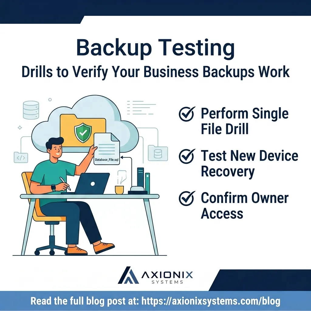 What every small business should test before trusting its automated backups