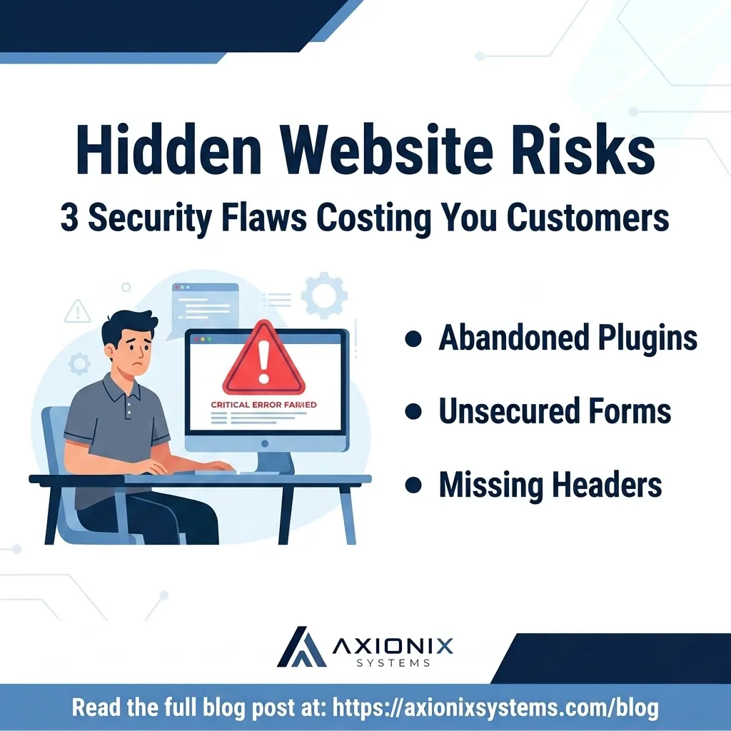 3 Hidden Website Security Risks That Could Cost Your Small Business