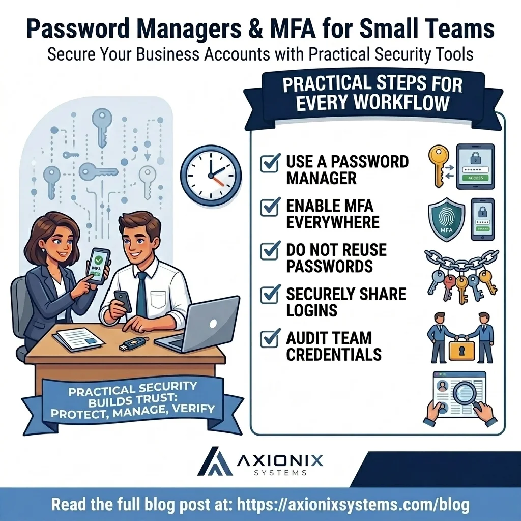 Password Managers & MFA: Your Small Business Superpowers